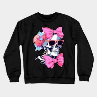 preppy skeleton Crewneck Sweatshirt